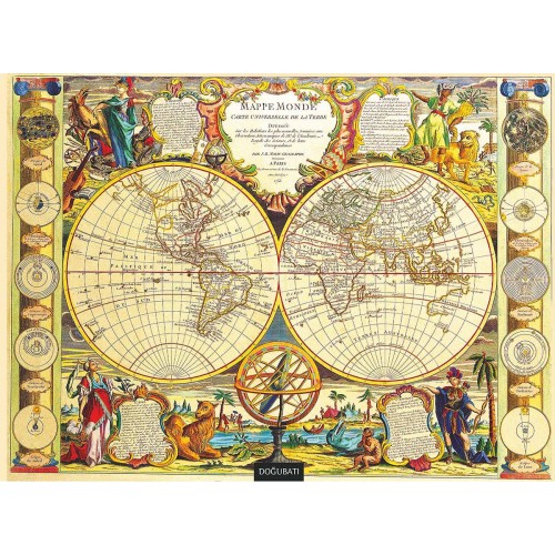 Dünya Haritası 1755